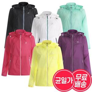 [샵앤][무료배송]여성 스텐넥 바람막이 후드 등산점퍼 균일가