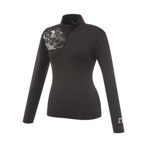 [디즈니골프][디즈니골프]여성 아트웍 반집업 긴팔 하프넥 티셔츠 DM3LTS001