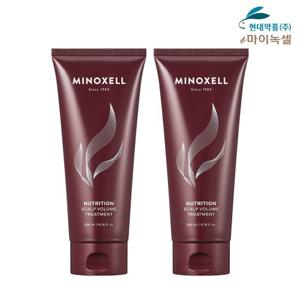 [현대약품]마이녹셀 뉴트리션 스칼프 볼륨 트리트먼트 200mlx2개