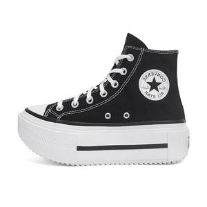 [컨버스]컨버스 척테일러 올스타 리프트 더블 스택 하이 여성 플랫폼 키높이 운동화 신발 블랙 A12975C