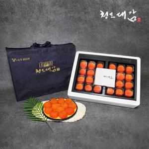 [청도대감] 씨없는 청도곶감 반건시(좌의정) 20과(55~64g)
