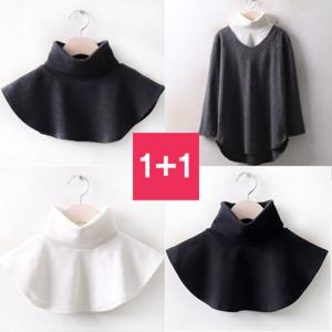 빅사이즈 포근 페이크 목폴라 2장세트! 무료배송! -3751