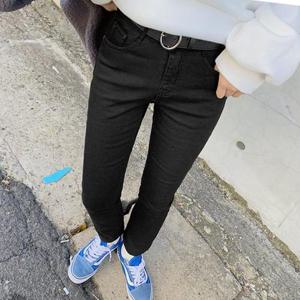 [니까니까]후끄난 본딩 기모 팬츠 여성 왕스판 밴딩 일자 바지 S~XL