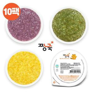 [짱죽]골고루 이유식 중기 죽1 10팩(8개월부터)
