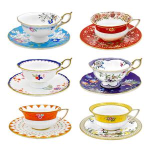 [웨지우드]원더러스트 티컵앤소서1인조