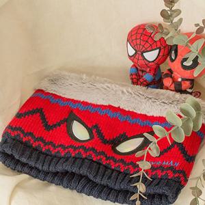 스파이더맨 페이스 넥워머 아동 털목도리 MV0225