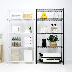 [최저가 도전] 이지라이프 735 프로 철제 수납 높이조절 선반 5단 2color