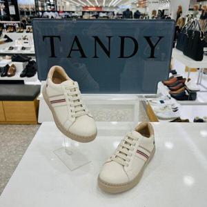 [탠디]미셸by탠디여성5cm소가죽띠장식그레이창밴드끈스니커즈X22209_CJ