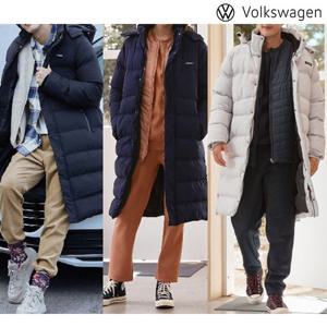 [폭스바겐] 남녀 공용 하이넥 헤비 롱패딩 4종 택1
