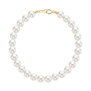 갤러리아_[골드팡] 14k 밀키 스와로브스키 진주 팔찌 6mm