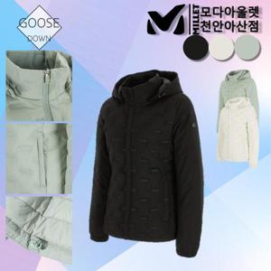 [밀레]특가세일 아웃도어 여성 구스 경량 다운  거위털 패딩 점퍼_CA