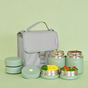 텀스 투고 보온도시락 4P