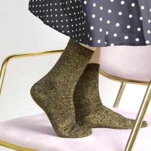 양말쇼핑몰 / 도톰한 여성 반짝이 글리터 양말 4켤레 세트