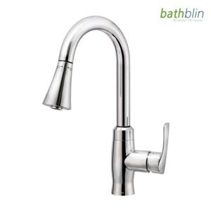 원홀 거위목 주방 수전 3049