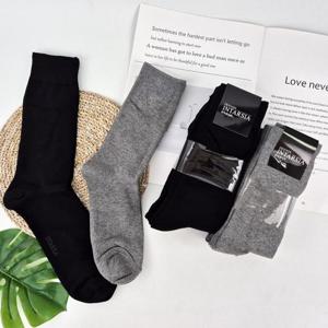 인따르시아 신사양말 10켤레 남성정장양말 남자장목양말 무지검정 구두 면양말