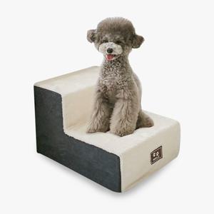 퍼피 극세사 강아지계단 2층