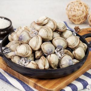 [바지락총각] 고창 해감 동죽1kg X 5팩 물총조개