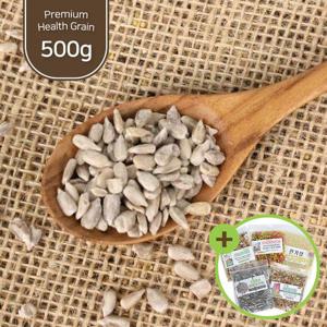 건강알곡 깐해바라기씨 500g 앵무새 햄스터 사료 간식