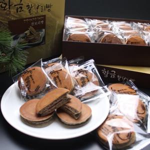 [황금찰보리빵][선물용]국내산 찰보리로만든 혼합찰보리빵 30개입