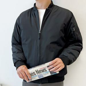 다운블로우 남성 가을 겨울 항공잠바 캐주얼 블루종 패딩 점퍼