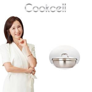 쿡셀 블랙큐브 가마솥 16cm  + 유리뚜껑