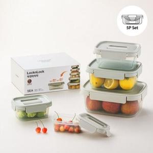 락앤락착착 5개 세트 (LTN350S5)