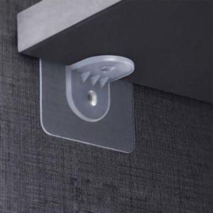 간편 설치 무타공 선반지지대 부착형 틈새 공간 후크[WDC1C99]