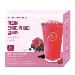 갤러리아_커피빈 스웨디쉬 베리 콤부차 30T