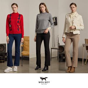 [특가][WOLSEY] 24FW 울시 여성 기모본딩팬츠 3종