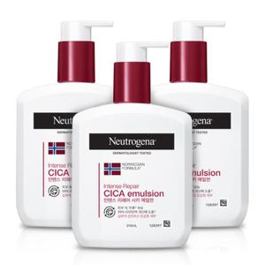 뉴트로지나 인텐스 리페어 시카 에멀젼 310ml x 3개