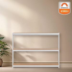 스피드랙 다용도 수납선반 1500x500x900 3단 무볼트 철제앵글선반