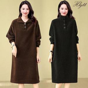 [헬리꽁땡][헬리꽁땡] 잔골덴 루즈핏 원피스(색상선택) _19675842_588349