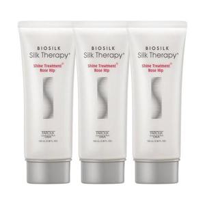 실크테라피 샤인 트리트먼트 플러스 로즈힙 100ml x3