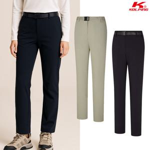 콜핑 여성 겨울 기모 파워스트레치 레귤러 나일론 등산 바지 KSC961VP0W