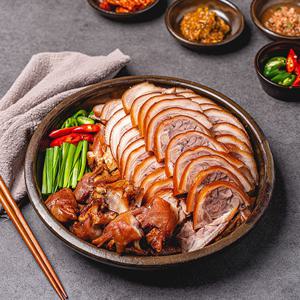 [장충동왕족발](총1.7kg)순살 왕족발 (200g x 6팩) + 미니 왕족발 (250g x 2팩) + 새우양념맛믹스(15g x 8팩)