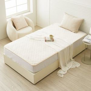 한일좋은자리 카본 탄소매트 전기요장판 소프트극세사 베이지 슈퍼싱글 115X200