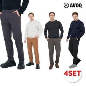 [아보크]25FW 최신상 기능성 기모본딩 팬츠 4종, 남성