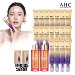 [방송에서만]AHC  앰플 아이크림 포 페이스 라인 타이트닝 18통 (+24K골드앰플)