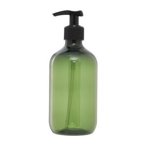 욕실 디스펜서 원통 샴푸용기(그린) /500ml 리필용기