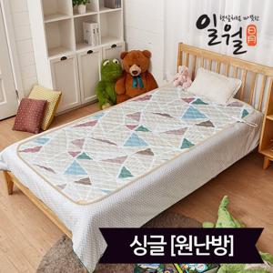 일월 듀얼하트 워셔블 카본 전기매트_싱글(90x180)_디지털(원난방)