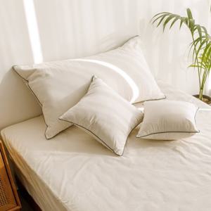 다이나 순면 광목 사각/대형 침대 쿠션커버 110X60