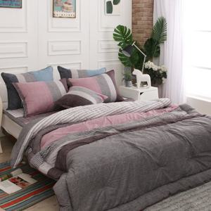 [슈퍼싱글]보네브 국내산 플란넬 차렵이불 베개커버 세트