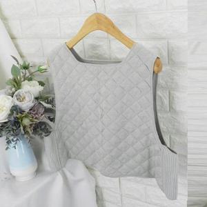 [쿨젠]퀼팅 크롭탑조끼치마바지레깅스패딩니트원피스