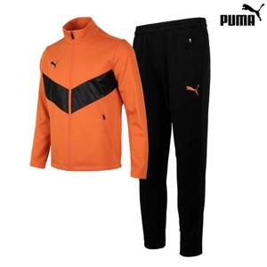 푸마 클럽 겨울 기모 트랙수트 추리닝 트레이닝복 세트 오렌지