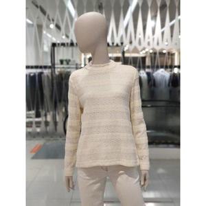 갤러리아_올리비아로렌 레이스 하프넥 긴팔 티셔츠 VOCAL3S1121