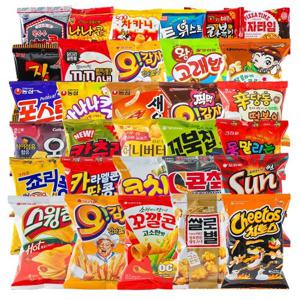 [잇츠팩] 사무실 간식 봉지과자 끝판왕 31종세트