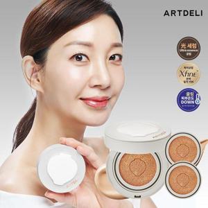 [퍼펙트스킨]아트델리 세라믹 글로우 커버 쿠션 본품+리필2개(결광쿠션/도자기쿠션/光쿠션)