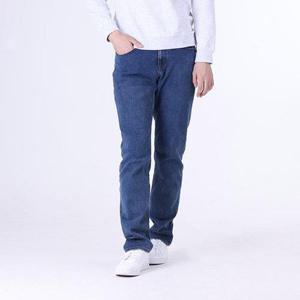 [잠뱅이]남성)  오비안밴드 사선절개 바이오스톤워싱 타이트 IH_AM3DIH504-MB