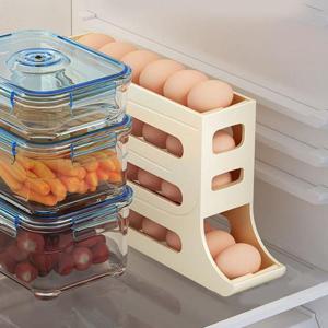 [JHQQRS72_4B]냉장고 계란 냉장고정리용기 트레이 선반