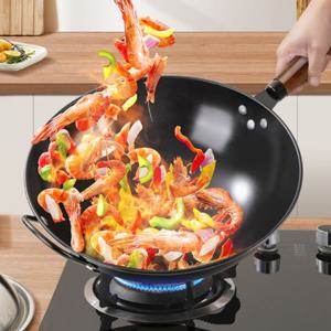 대형 웍 후라이팬 궁중팬 중국집 웍 쇠웍 중식 중국 웍 주방 북경팬 철중국 L271